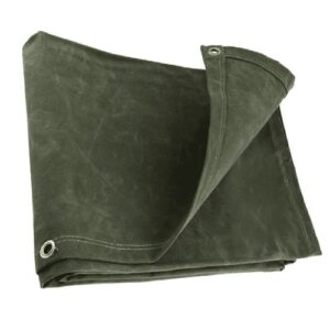 Heavy-Duty Water Resistant Canvas Tarpaulin 21OZ