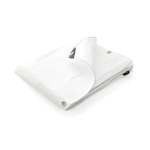 Heavy Duty 200gsm White Flame Retardant Tarpaulin